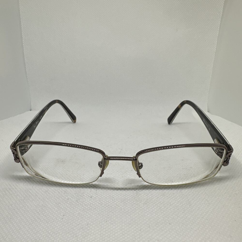 Vera Bradley VB3030 Eyeglasses Frames Caffe Latte Brown Gold Rectangle Womens
